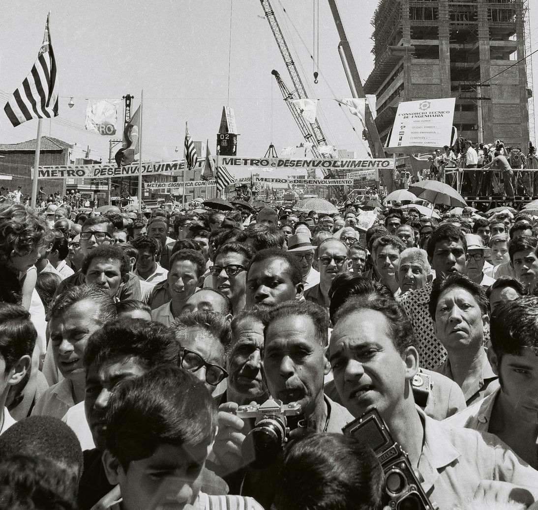 1968-Inaugurao das obras do Metr